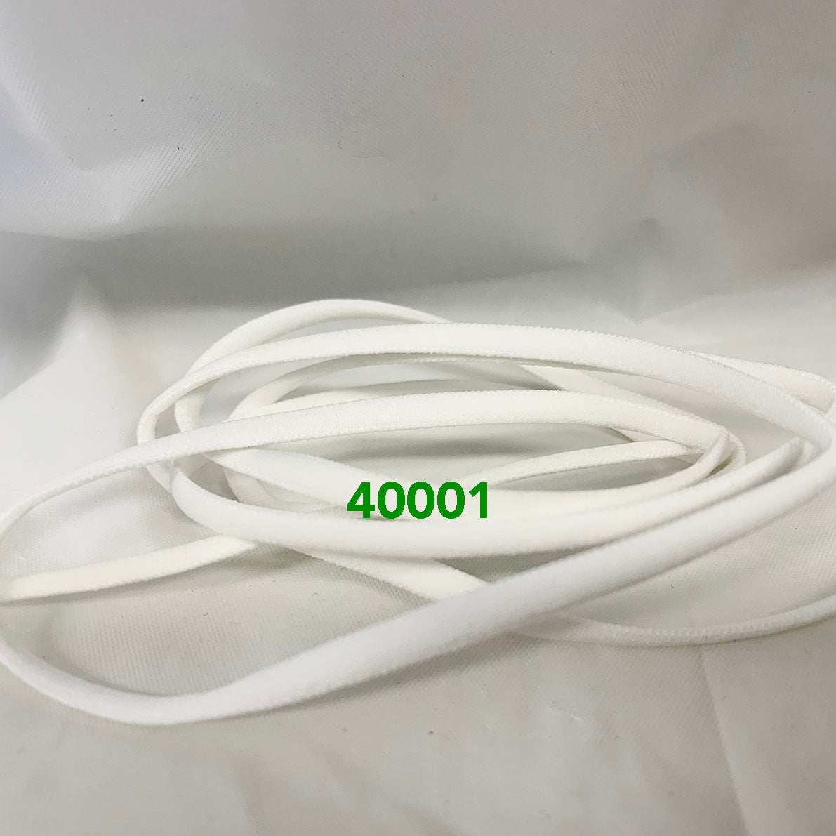 4mm White Woven Face-Mask Elastic – 1,000m carton | Product view | Elastix