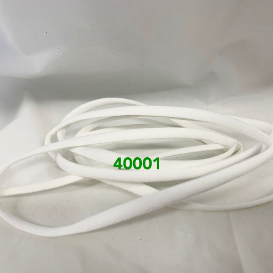 4mm White Woven Face-Mask Elastic – 1,000m carton | Product view | Elastix