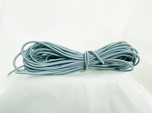 3mm Pale Blue Round Braided Elastic – 10m hank | Product view | Elastix