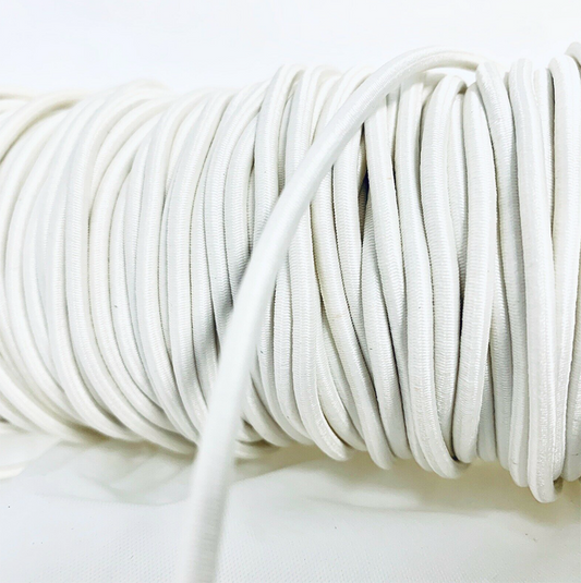 3mm White Braided Shock Cord – 10m pack | Product view | Elastix