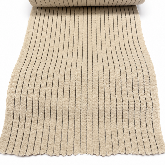 160mm Beige Woven Back-Brace Elastic – 1m length | Product view | Elastix